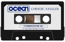 Cartridge artwork for Chinese Juggler on the Commodore 64.