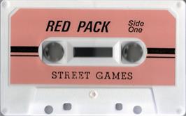 Cartridge artwork for Concentration (Street Games) on the Commodore 64.