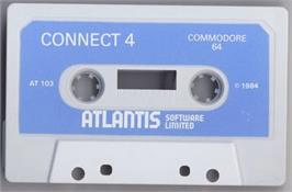Cartridge artwork for Connect 4 (Unknown) on the Commodore 64.