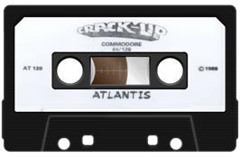 Cartridge artwork for Crack-up on the Commodore 64.