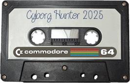Cartridge artwork for Cyborg Hunter 2025 on the Commodore 64.