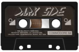 Cartridge artwork for Dark Side, The (The Power House) on the Commodore 64.
