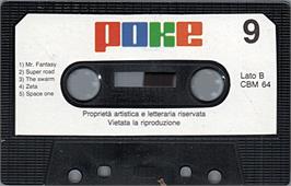 Cartridge artwork for Deep Trouble on the Commodore 64.