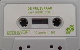 Cartridge artwork for Dr. J on the Commodore 64.