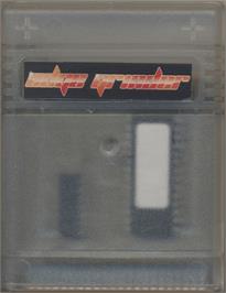 Cartridge artwork for Edge Grinder on the Commodore 64.