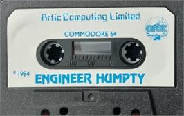 Cartridge artwork for Engineer Humpty on the Commodore 64.