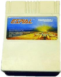 Cartridge artwork for Espial on the Commodore 64.