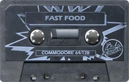 Cartridge artwork for Fast Food on the Commodore 64.