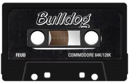 Cartridge artwork for Feud on the Commodore 64.