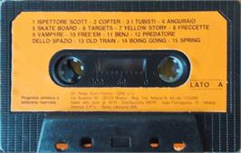 Cartridge artwork for Floating Point Action on the Commodore 64.