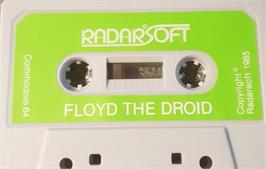 Cartridge artwork for Floyd The Droid on the Commodore 64.