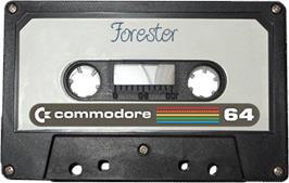 Cartridge artwork for Forester on the Commodore 64.