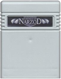 Cartridge artwork for Fortress Of Narzod on the Commodore 64.