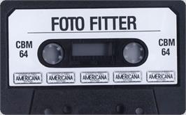 Cartridge artwork for Foto Fitter on the Commodore 64.