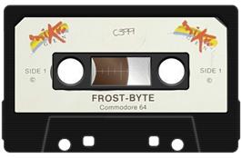 Cartridge artwork for Frost Byte on the Commodore 64.