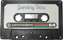Cartridge artwork for Gameboy Tetris (Binary Zone) on the Commodore 64.
