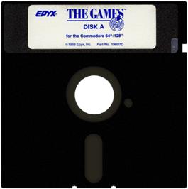 Cartridge artwork for Games - Summer Edition, The on the Commodore 64.
