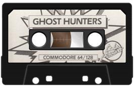 Cartridge artwork for Ghost Hunters on the Commodore 64.
