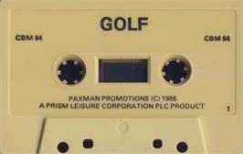 Cartridge artwork for Golf (Anco) on the Commodore 64.