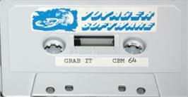 Cartridge artwork for Grab It on the Commodore 64.