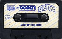 Cartridge artwork for Gutz on the Commodore 64.