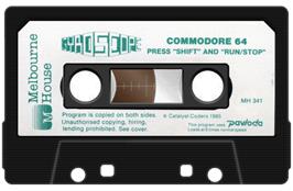 Cartridge artwork for Gyroscope on the Commodore 64.
