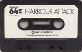 Cartridge artwork for Harbour Attack on the Commodore 64.