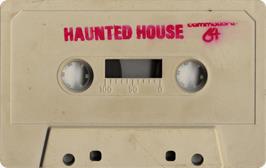 Cartridge artwork for Haunted House (Alligata Software) on the Commodore 64.
