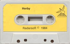 Cartridge artwork for Herby on the Commodore 64.