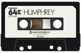 Cartridge artwork for Humphrey on the Commodore 64.