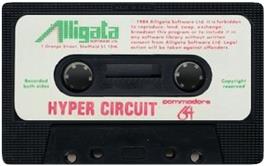 Cartridge artwork for Hyper Circuit on the Commodore 64.