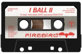 Cartridge artwork for I Ball 2 on the Commodore 64.