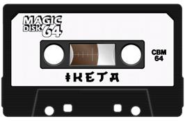 Cartridge artwork for Iketa on the Commodore 64.