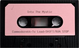 Cartridge artwork for Into The Mystic on the Commodore 64.