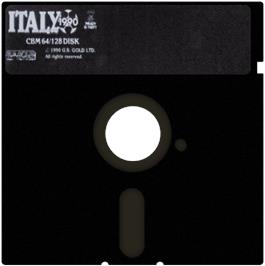Cartridge artwork for Italy 1990 - Winners Edition on the Commodore 64.