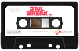 Cartridge artwork for Jailbreak on the Commodore 64.