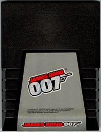 Cartridge artwork for James Bond on the Commodore 64.