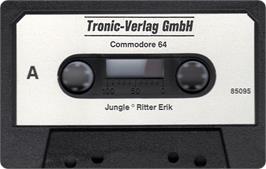 Cartridge artwork for Jungle (Tronic Verlag) on the Commodore 64.