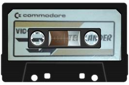 Cartridge artwork for Jupiter Lander (Commodore) on the Commodore 64.