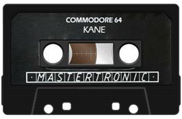 Cartridge artwork for Kane on the Commodore 64.