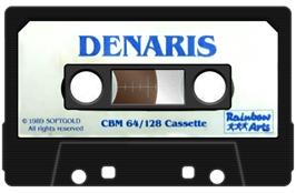 Cartridge artwork for Katakis on the Commodore 64.