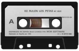 Cartridge artwork for Ke Rulen Los Petas on the Commodore 64.