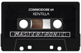 Cartridge artwork for Kentilla on the Commodore 64.