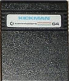 Cartridge artwork for Kickman on the Commodore 64.