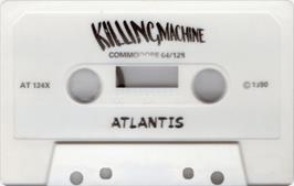 Cartridge artwork for Killing Machine on the Commodore 64.