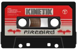 Cartridge artwork for Kinetik on the Commodore 64.