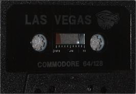 Cartridge artwork for Las Vegas on the Commodore 64.
