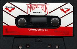 Cartridge artwork for Magnetron (Brøderbund) on the Commodore 64.