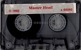Cartridge artwork for Master Head on the Commodore 64.
