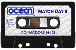 Cartridge artwork for Match Day 2 on the Commodore 64.